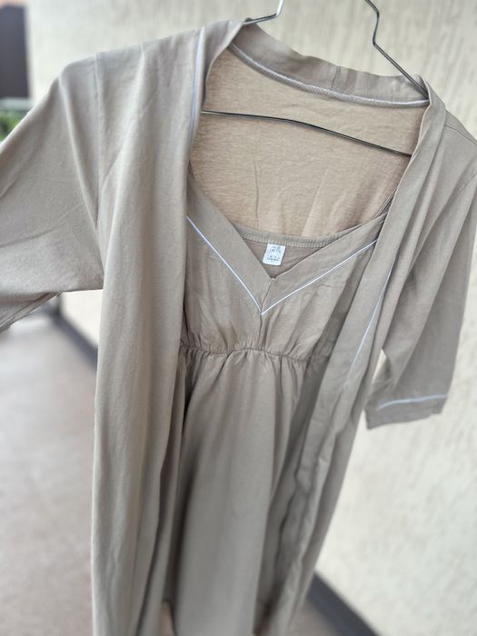 Продам комплект 2 сорочки,халат і топ для годування у пологовий