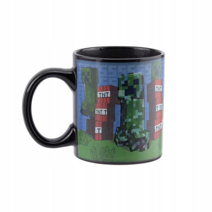 KUBEK MINECRAFT CREEPER / Tnt Boom / Zmienia wygląd /Nowy Poznań