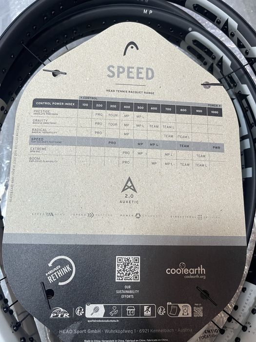 Тенісна ракетка Head Speed 2024 (270/280/300/310 g)