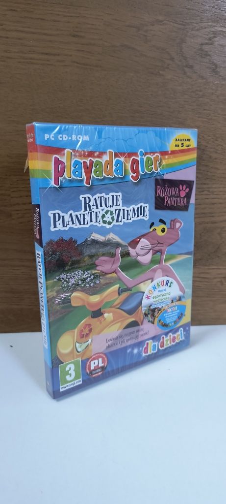 Gra PC Różowa pantera Ratuje planetę ziemię PL Nowa