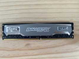 Memória RAM Crusial Ballistix 8gb ddr4 2400MHz