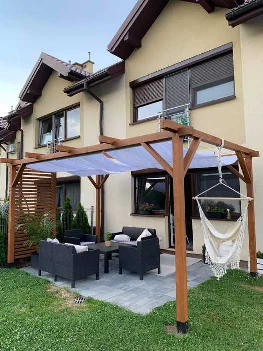 Pergola drewniana, zadaszenie tarasu na wymiar * Konkurencyjne ceny *