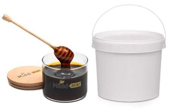 Miód Gryczany - Wiadro 25 kg