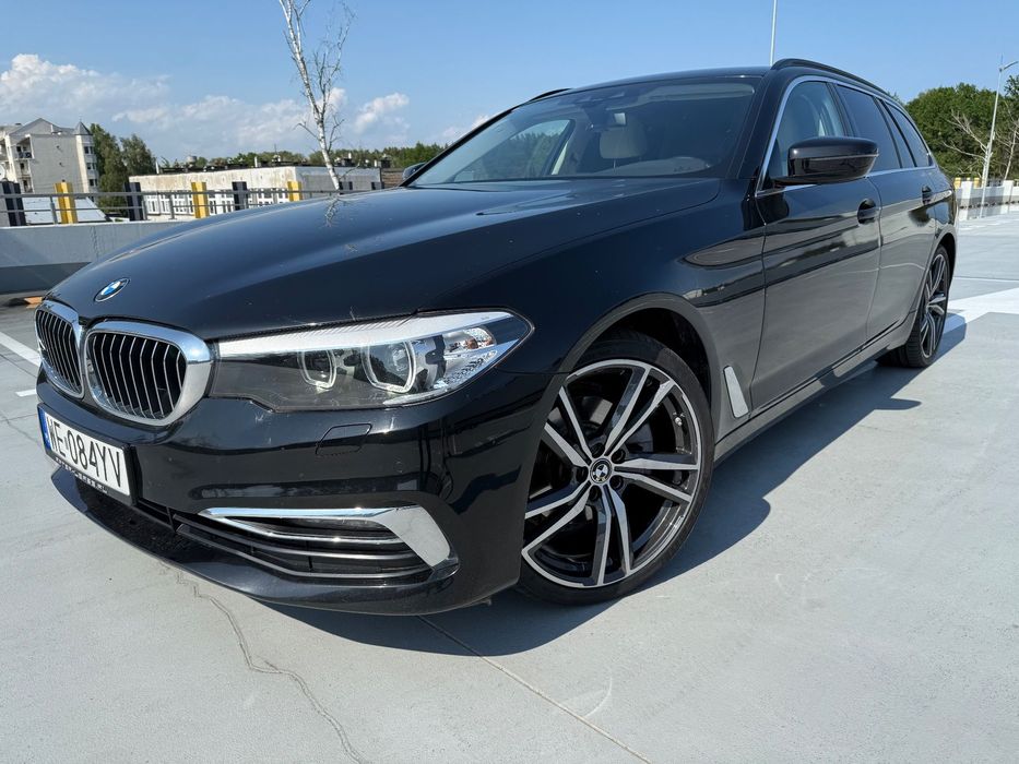 BMW Seria 5 salon PL / FV VAT 23% / Touring / gwarancja 12 mcy / dwa kpl kół /