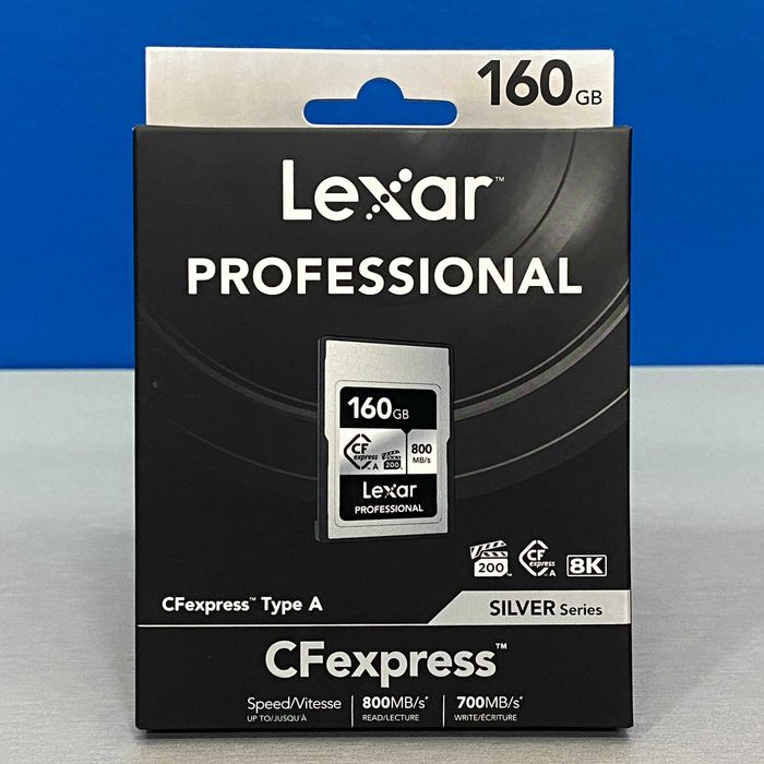 Lexar Professional CFexpress Type A SILVER 160GB (800/700MB/s)- SELADO
