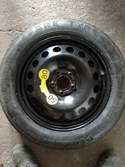 Koło DOJAZDOWE, DOJAZDÓWKA 17R 5x108 Volvo nowa