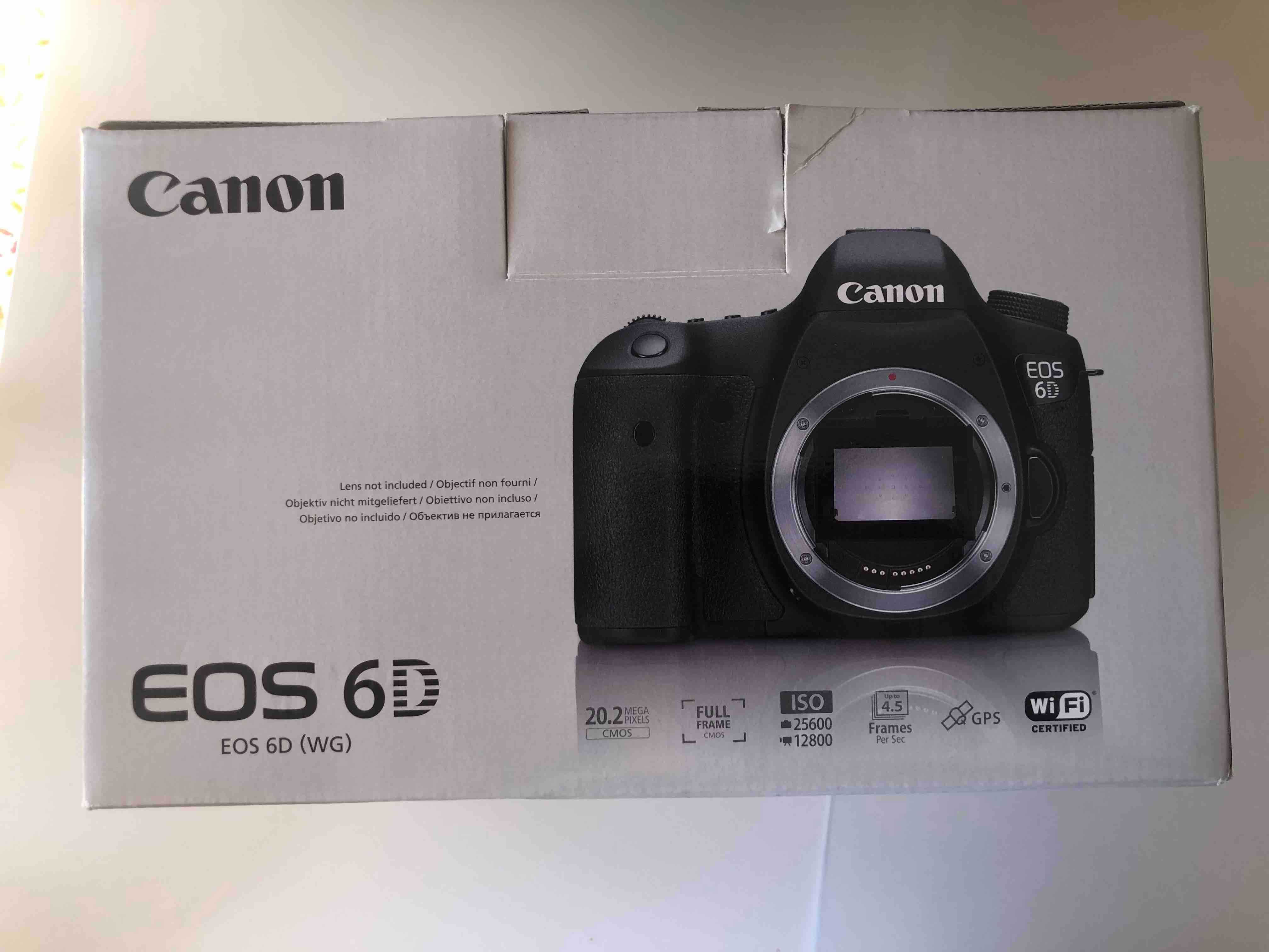 Camara Fotografica Canon EOS 6D