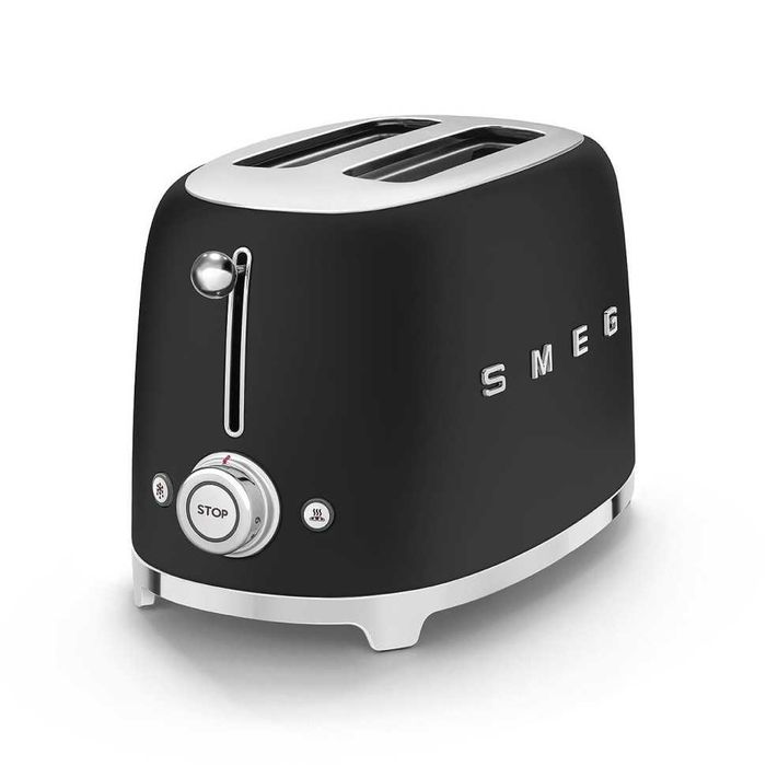 тостер Smeg TSF01BLMEU матовий чорний