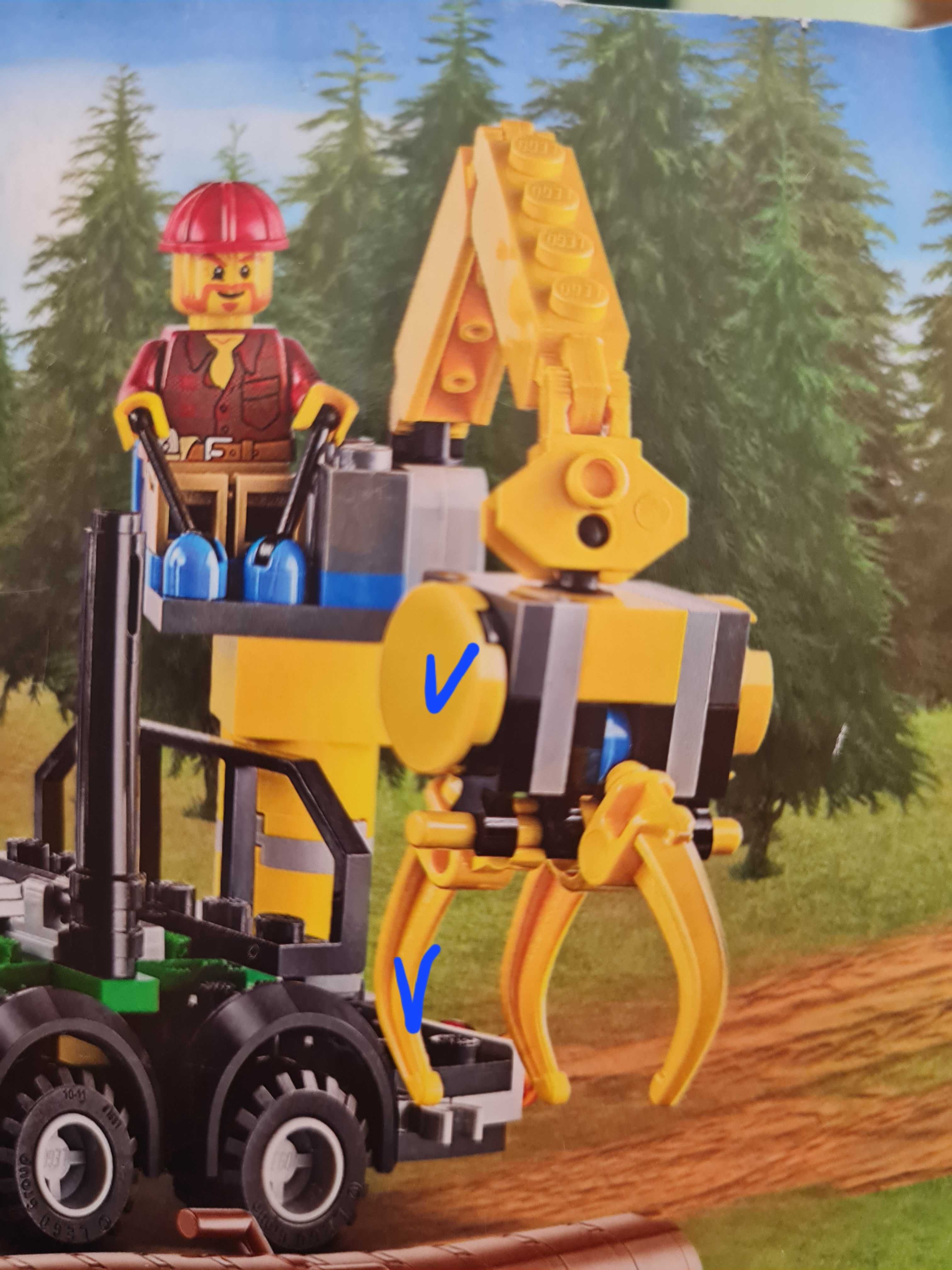 Конструктор LEGO City Лесовоз (60059)