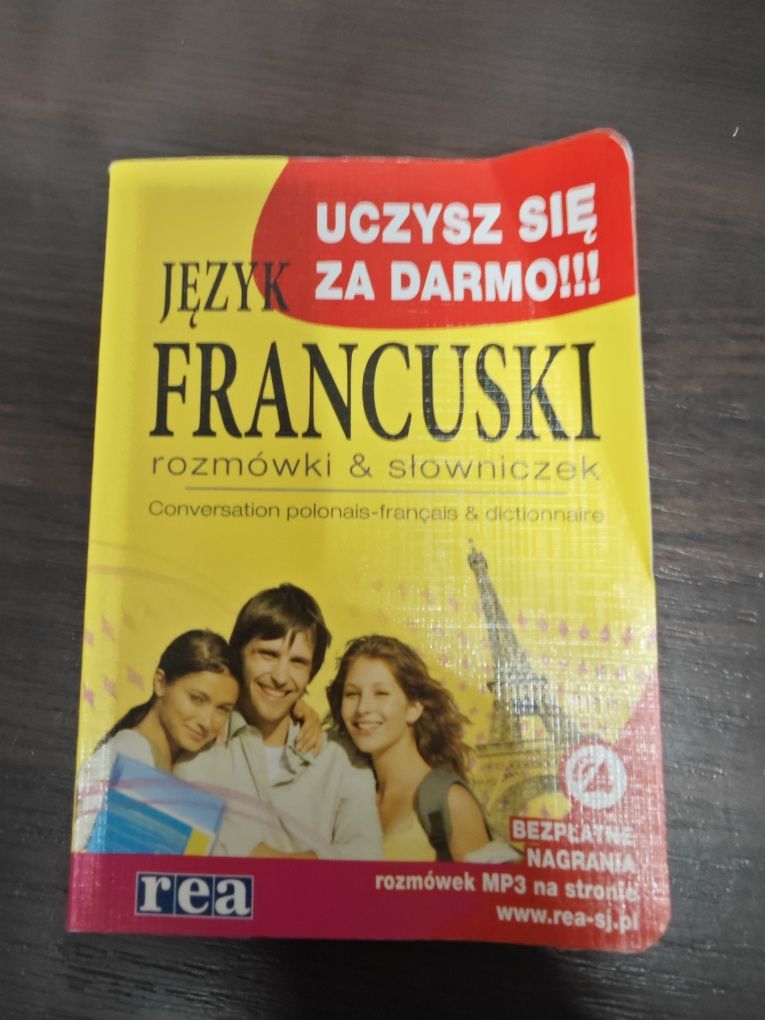 Język francuski rozmówki i słowniczek REA