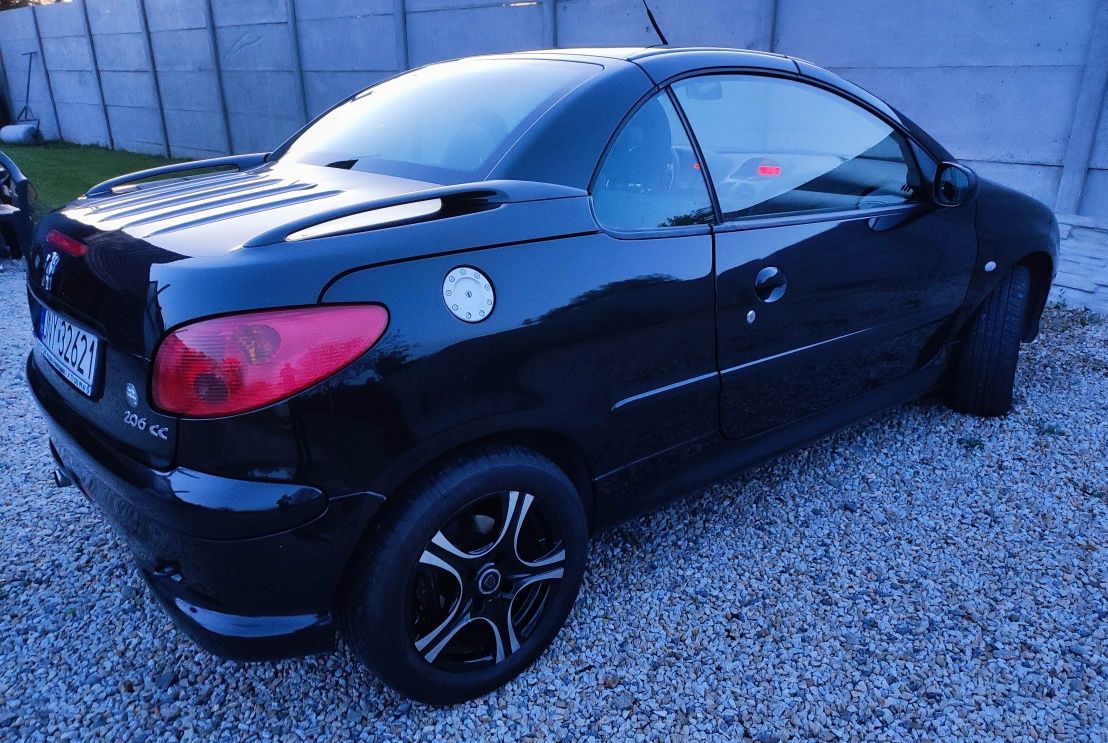 Sprzedam Peugeot 206 CC 1.6 benzyna tylko 163000 km