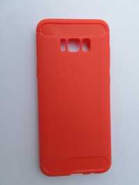 Capa Silicone p/ Samsung S8 Plus - Vermelho