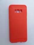 Capa Silicone p/ Samsung S8 Plus - Vermelho