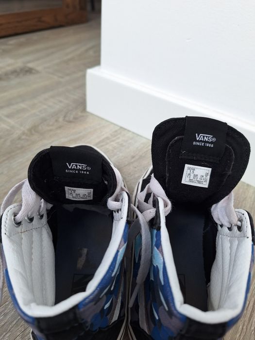 Tênis Vans SK8-Hi PS do cano alto, tam. 32