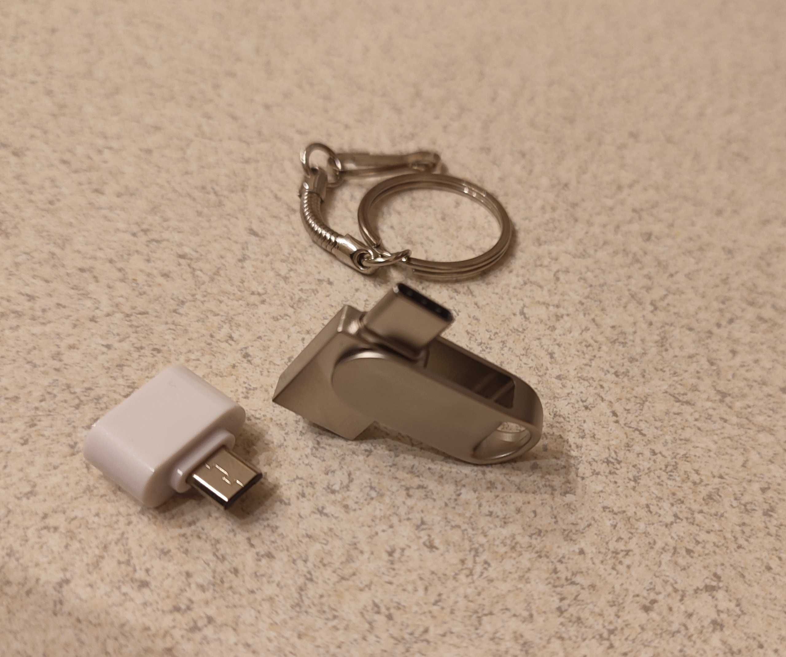 Nowy pendrive 256GB pamięć flash przenośna metalowy