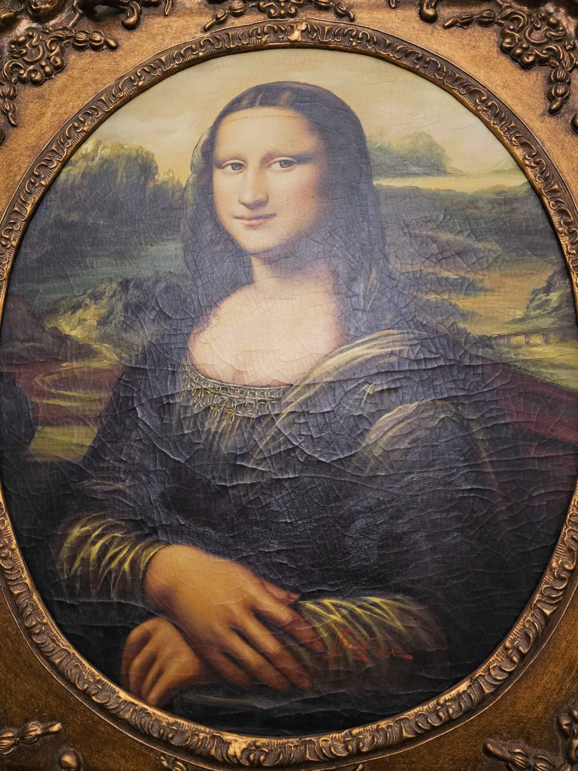 Piękny obraz Mona Lisa