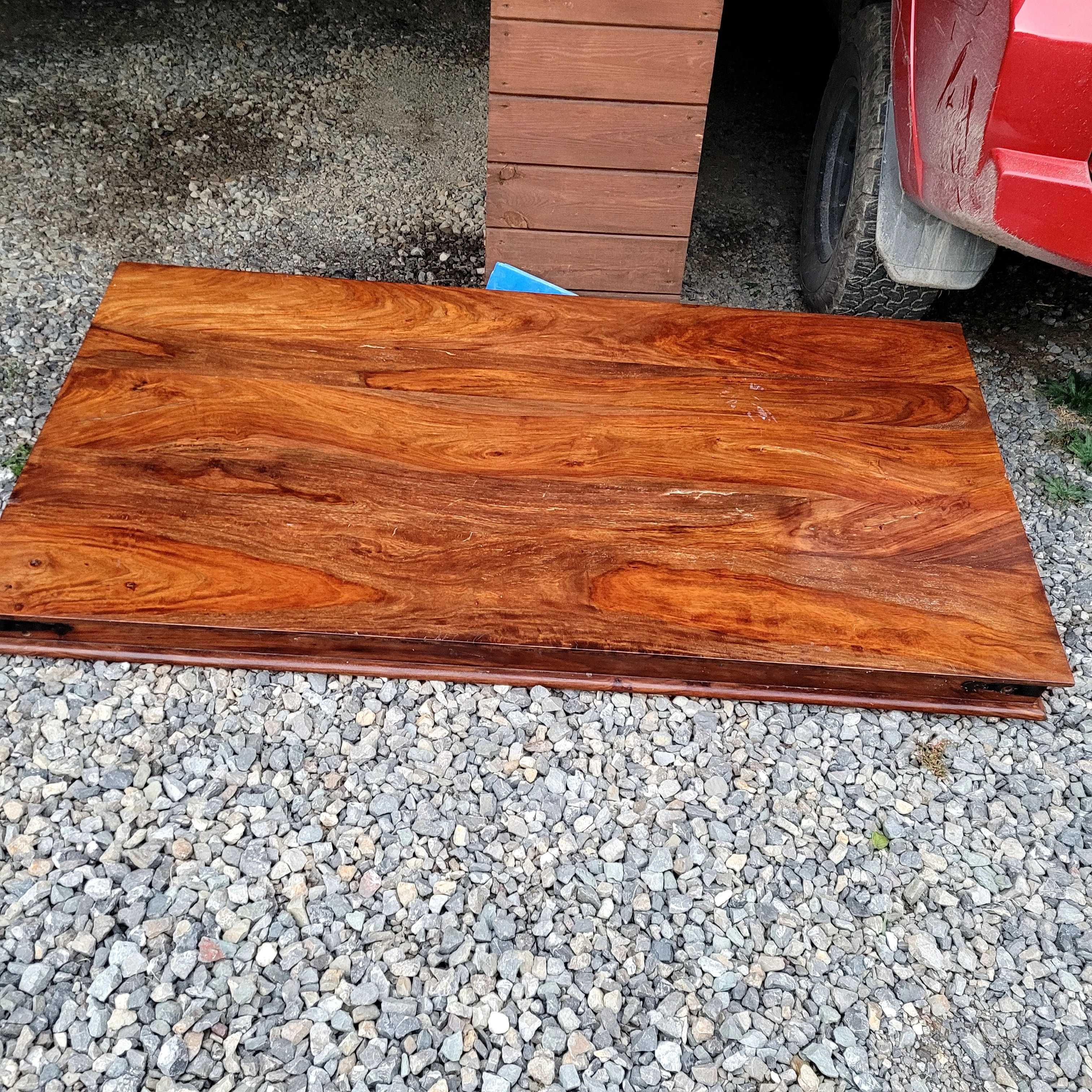 Stół drewniany  egzotyczne  drewno   180 x 80