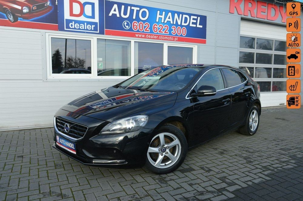 Volvo V40 1.6 D2 100% bezwypadkowy LED Kamera Navi Skóra Bluetooth 179tys km.