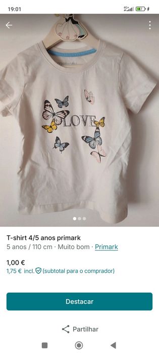 Roupa várias idades