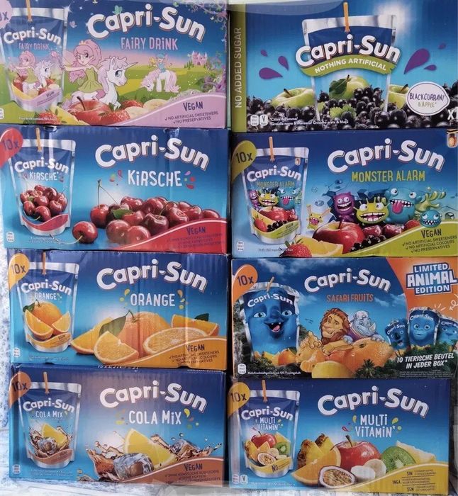 Сік Капрізон 200мл (10шт упаковка)