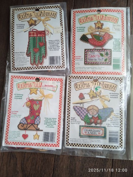 Dimensions Mill hill міні набори  прикраси іграшки