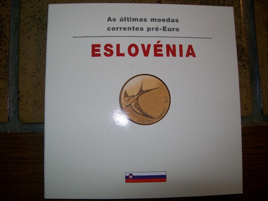 Moedas Eslovénia