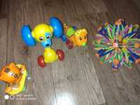 Іграшки дитячі разом (лего собака, завідний кіт та інші)
