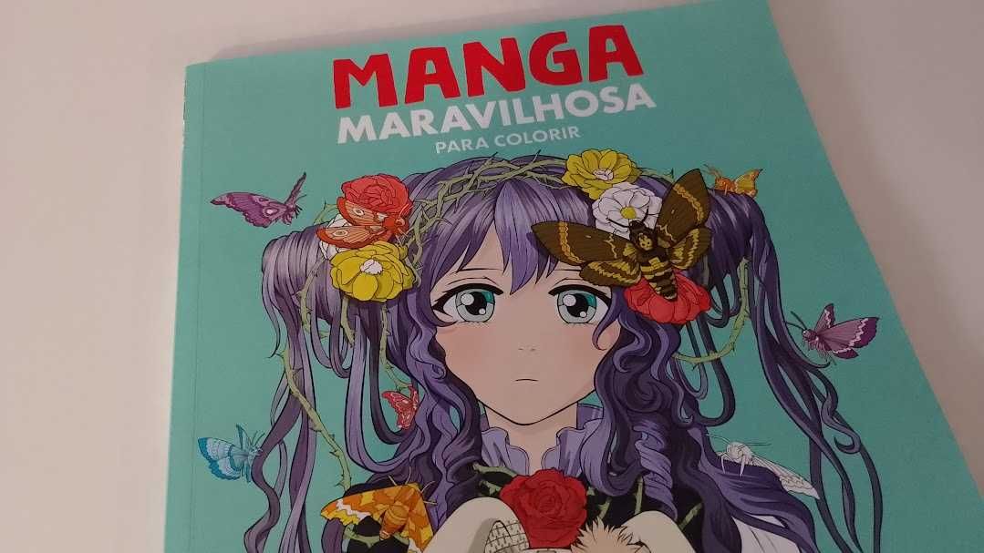 Manga Maravilhosa para Colorir