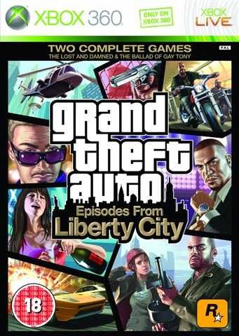 GTA Liberty City Xbox 360 komplet