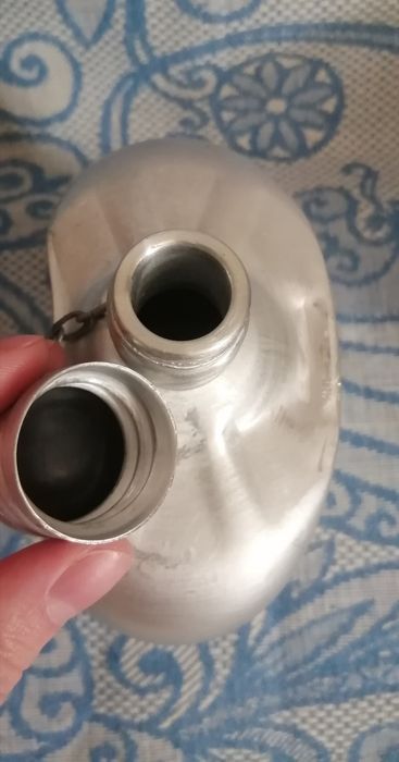 Котелок/казанок фляга ВДВ с термо-чехлом "ВЫЖИВАЙ", СССР