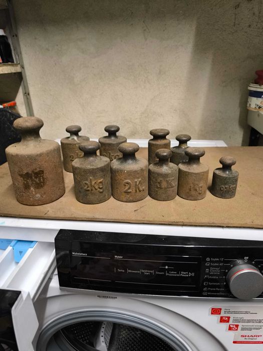 Odważniki  Żeliwne 0,5kg - 1 kg - 2 kg - 5 kg