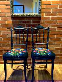 Dwa krzesła Thonet po renowacji