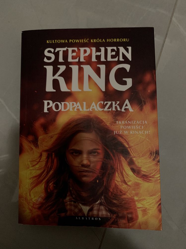 Książka „Podpalaczka” Stephen King