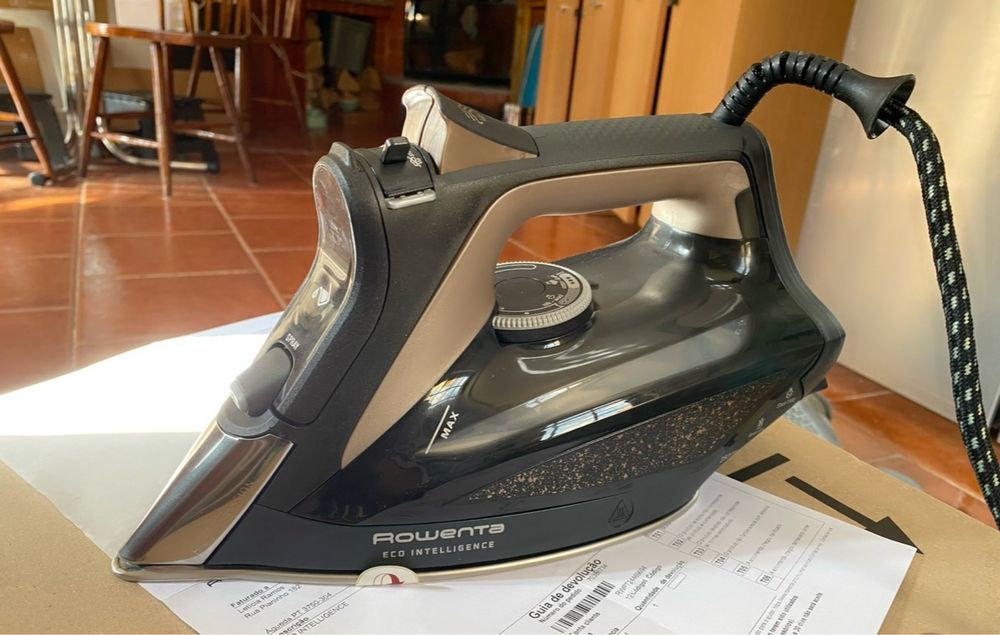 Ferro de passar na garantia ROWENTA ECO INTELLIGENCE