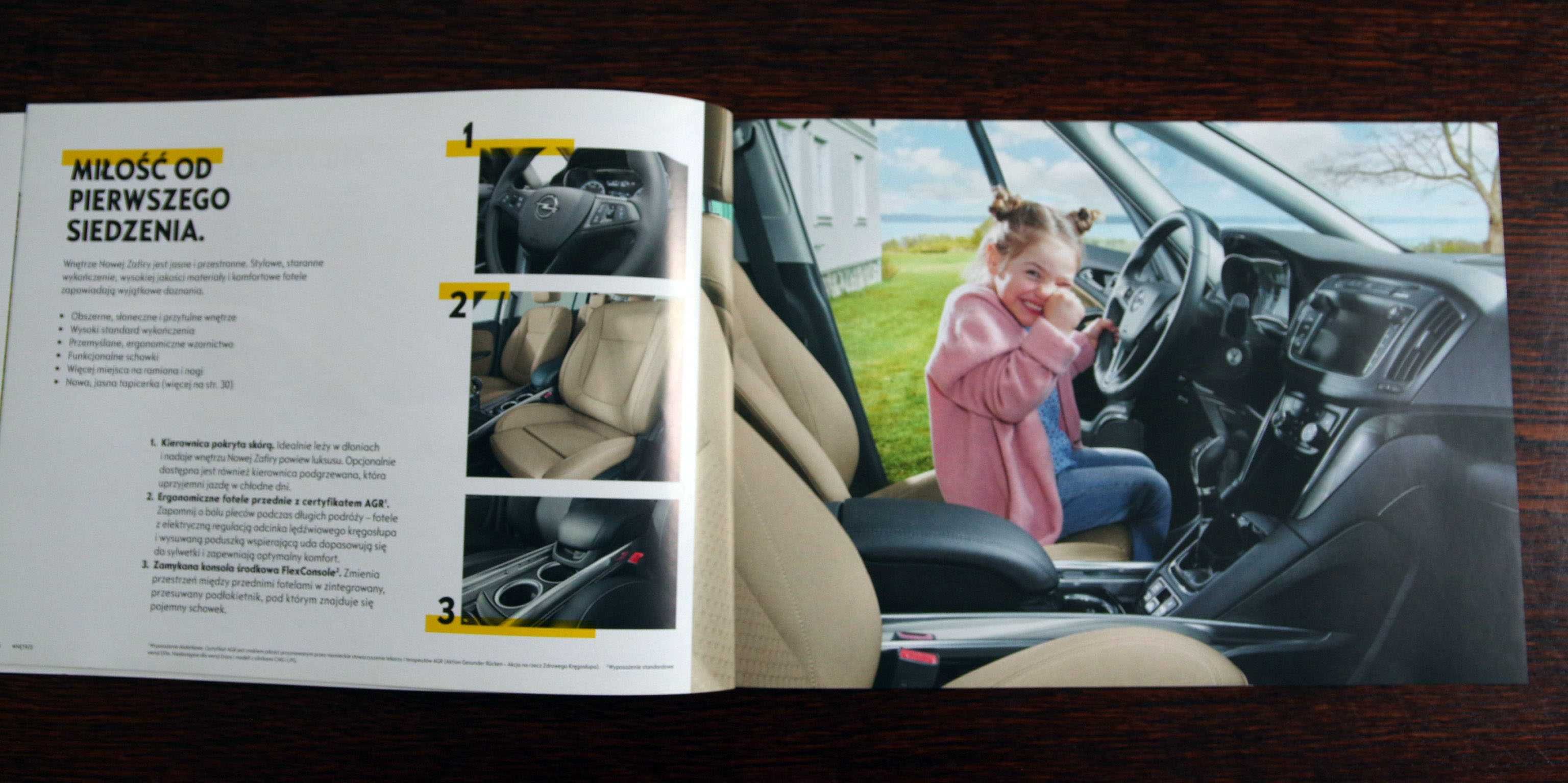 OPEL ZAFIRA C - katalog, prospekt
