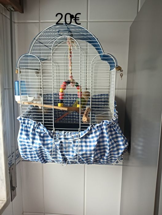 Gaiolas para aves pequenas e médias