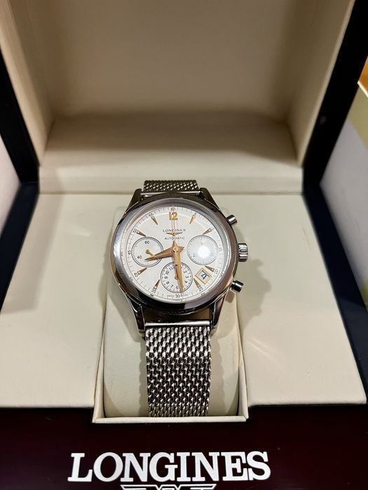 Longines Heritage Column Wheel Chronograph 39mm full set