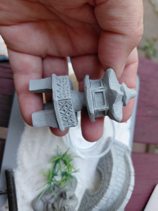 Сад камней - подсвечник