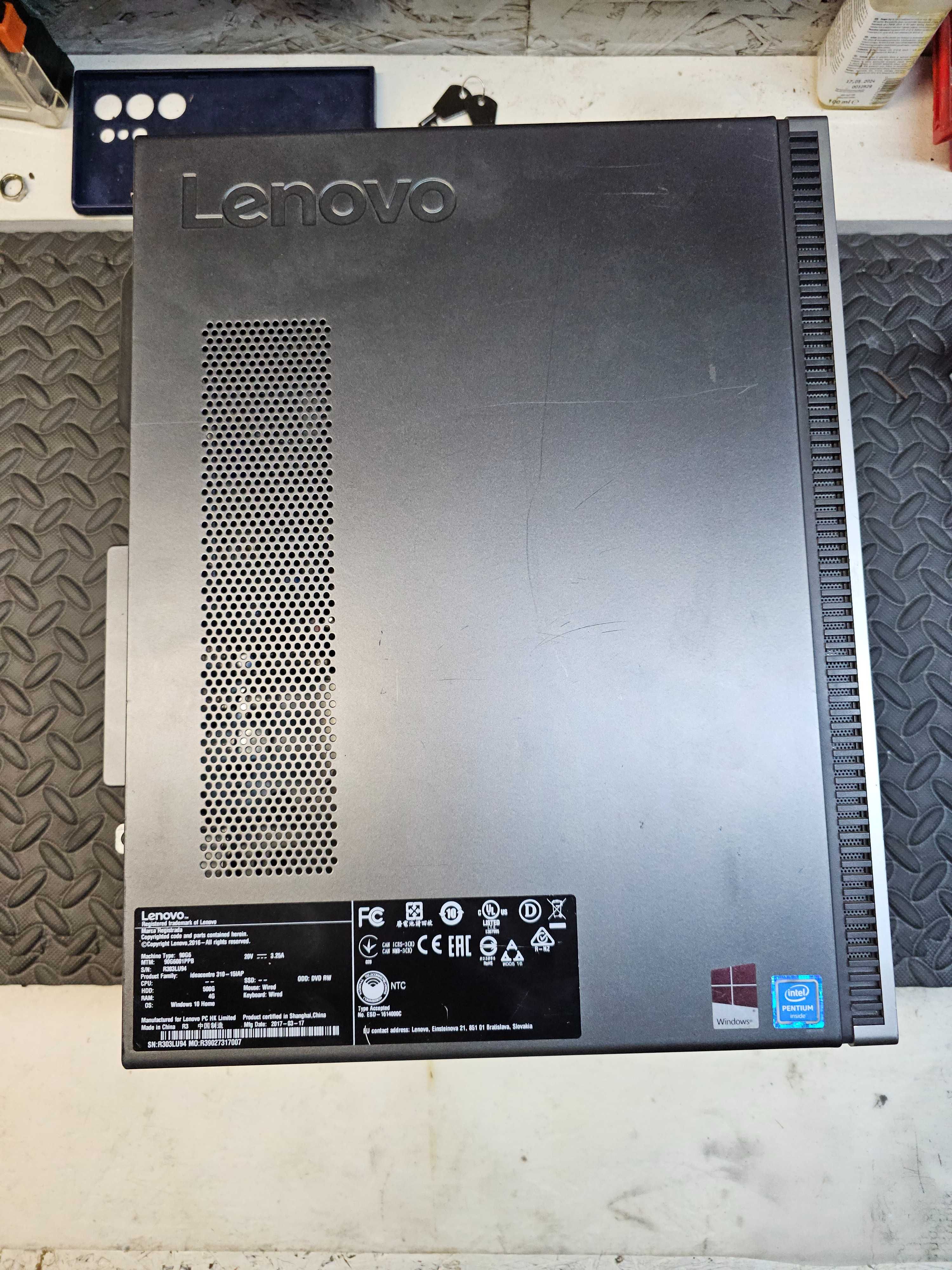 Komputer Lenovo ideacentre 310 Celeron J4000 homeassistant NAS