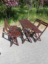 Stół i 4 krzesła do ogrodu