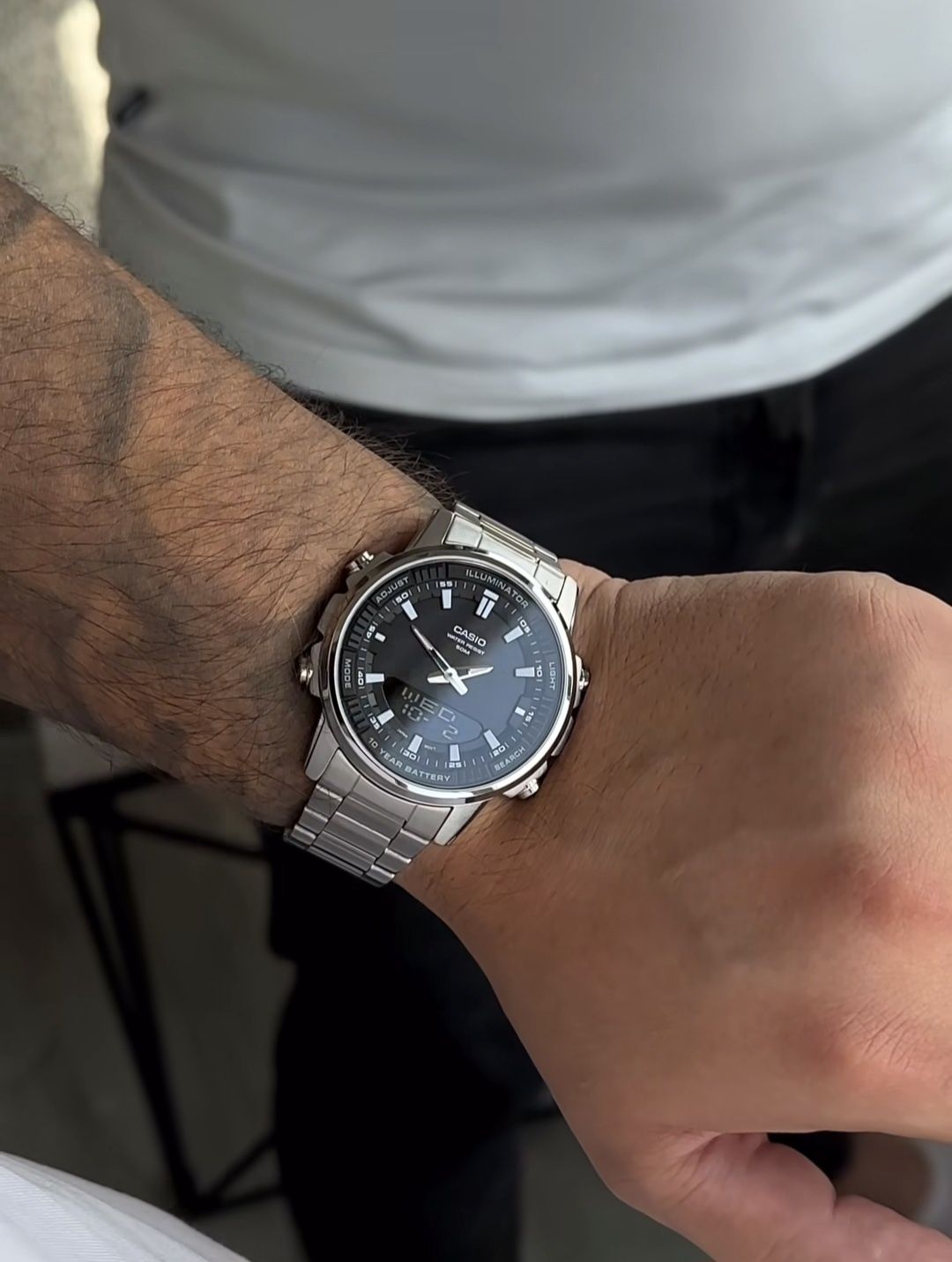Годинник Casio ILLUMINATOR AMW-880D-1AVEF Наручний Чоловічий Часи