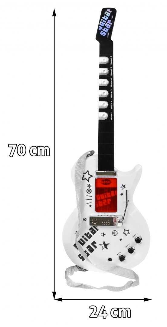 Zabawka dla dzieci Gitara MIKROFON HK-9010D