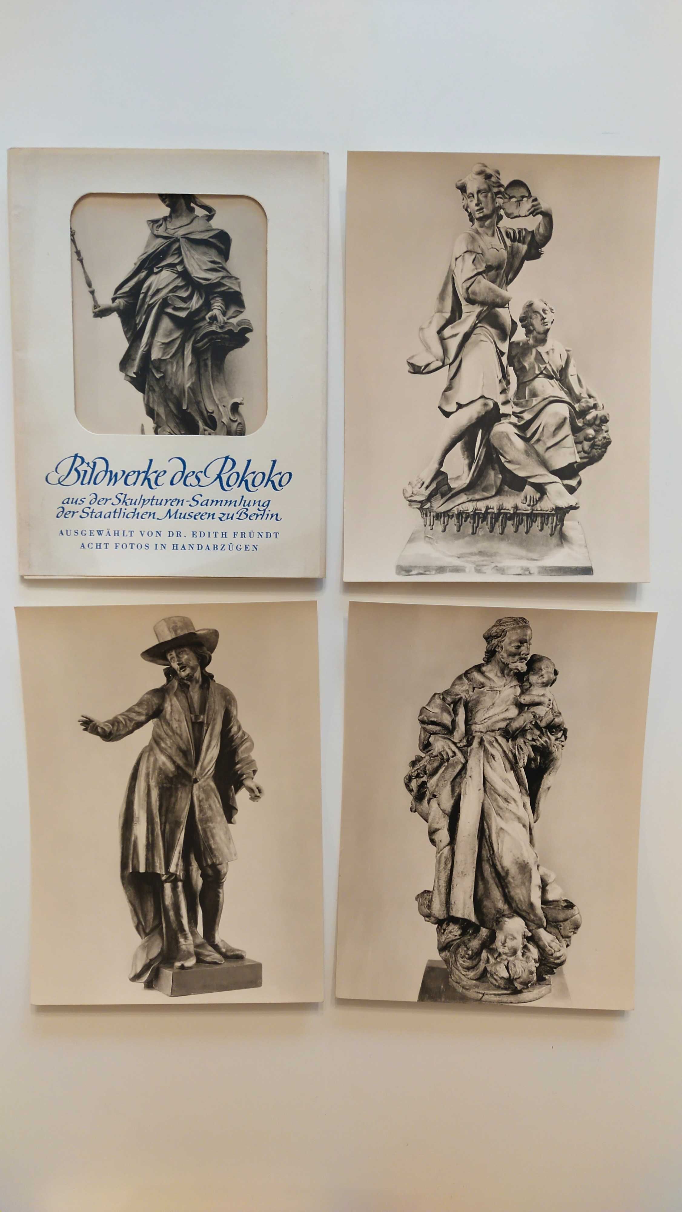8 pocztówek / Bildwerke de Rokoko / Hans C. Schmiedicke (VOB) / Drucke