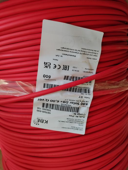 Сонячний кабель 6 мм Helukabel KBE Hikra в наявності