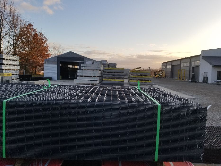 Panele ogrodz.WIŚNIOWSKI Vega B  fi5 3D 1530mmx2500mm ocynk + RAL