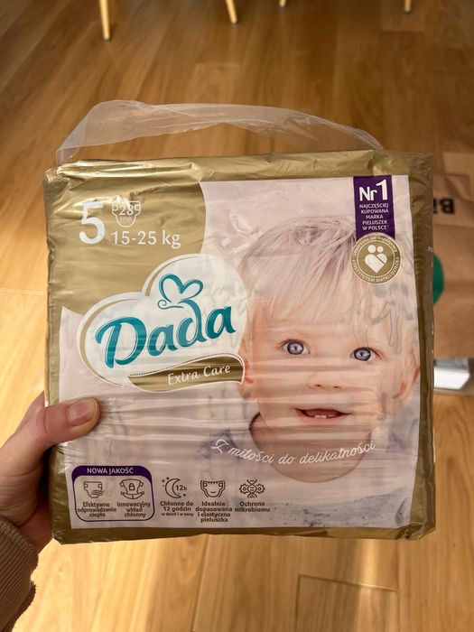 Dada pieluchy rozmiar 5 Extra Care nowe