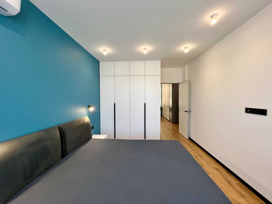 Гармонійна 1-кім 44м2 з двостороннім плануванням в ЖК Республіка