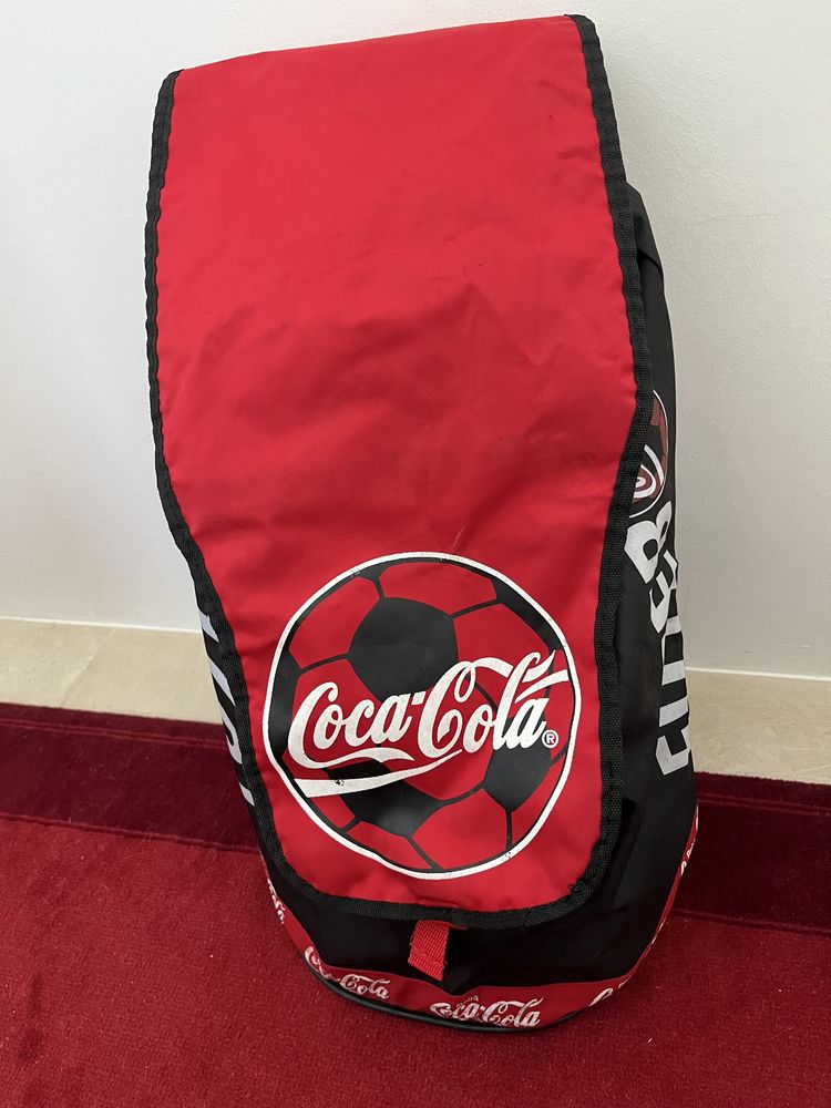 Mochila vintage Coca-Cola Futebol