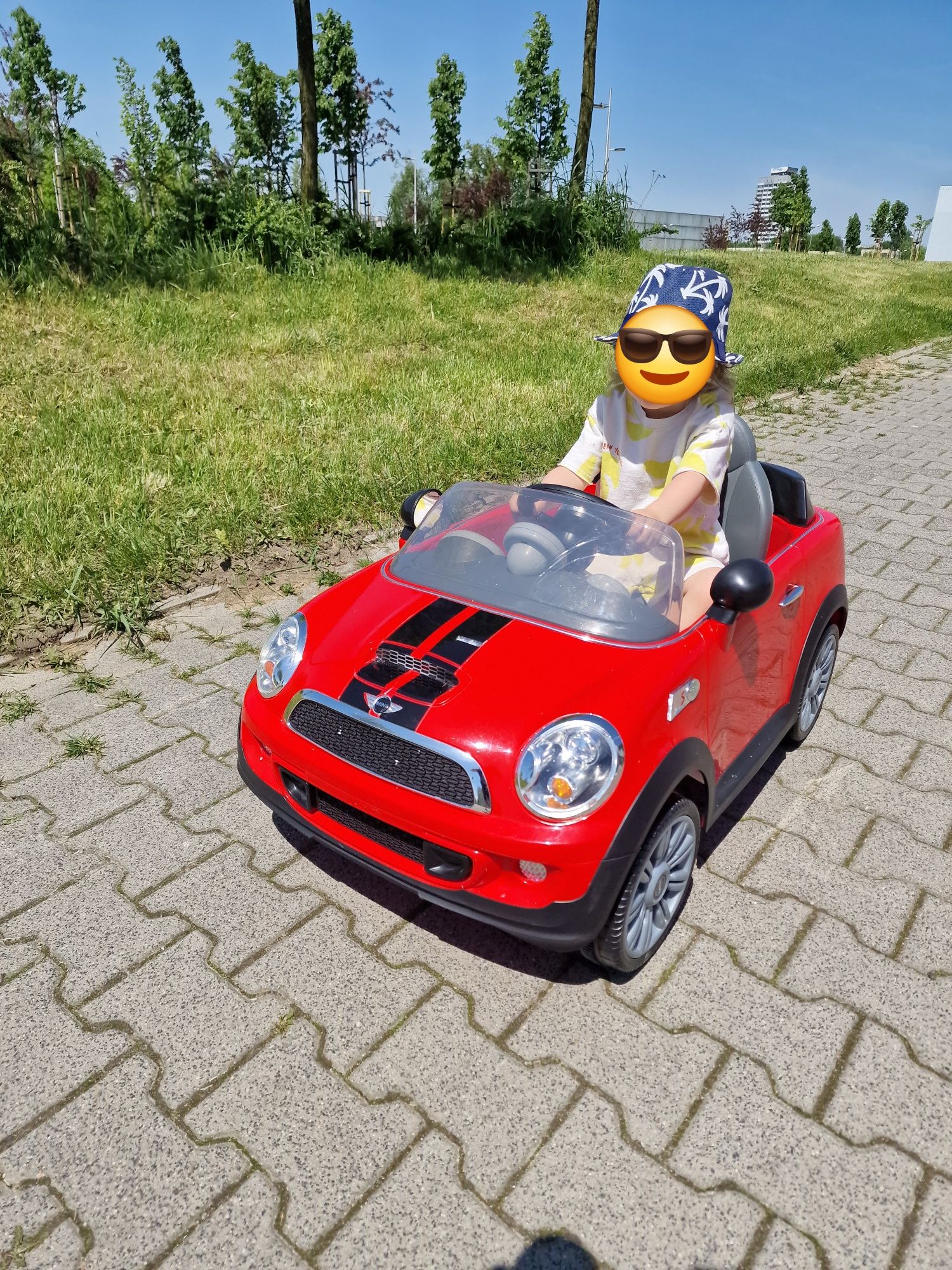 Autko na akumulator z pilotem zdalnego sterowania Mini CooperS
