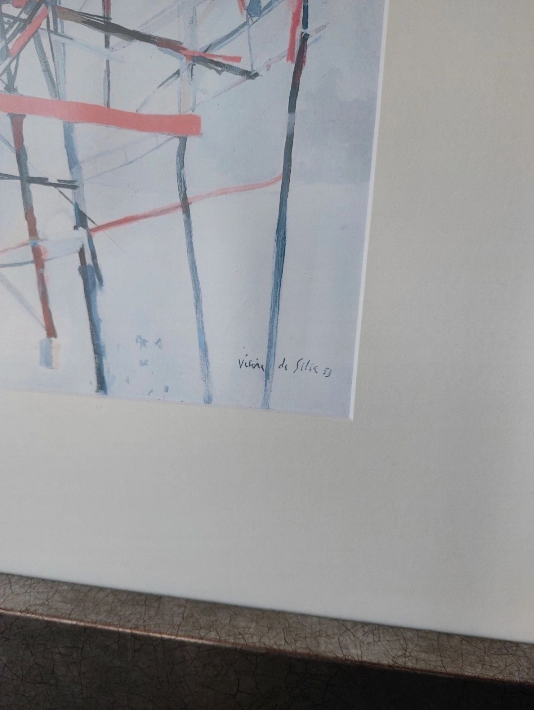 Quadro com print Vieira da Silva